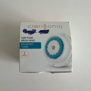 New Authentic Clarisonic 2 Pack Deep Pore Brush Heads